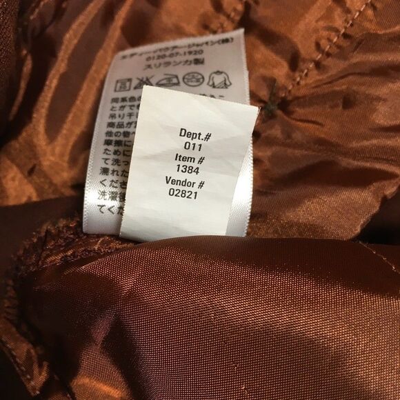 Eddie Bauer Womens 6 Blakely Fit Bootcut Dress Pants Cotton Stretch Burgundy - Picture 7 of 15